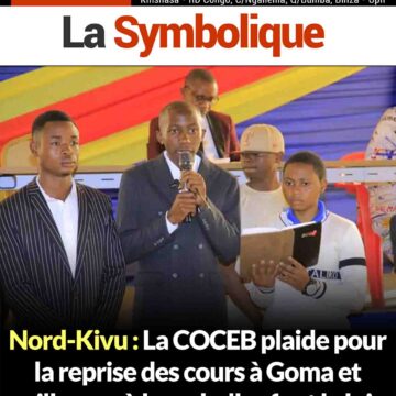 Nord-Kivu : La COCEB plaide pour la reprise des cours à Goma et ailleurs où les rebelles font la loi