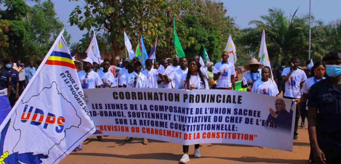 Révision ou changement de la constitution : les jeunes de la composante de l’Union Sacrée Nord-Ubangi « d’accord avec Félix TSHISEKEDI » !