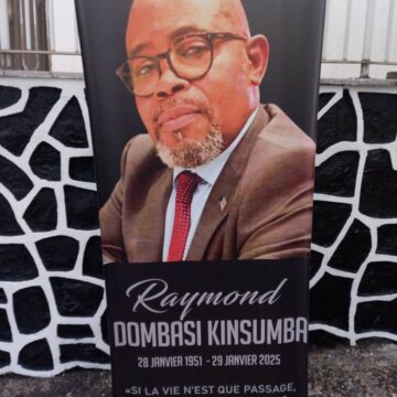 La famille Dombasi et la Notabilite Ne KONGO pleurent Raymond Dombasi depuis le 29 Janvier 2025.