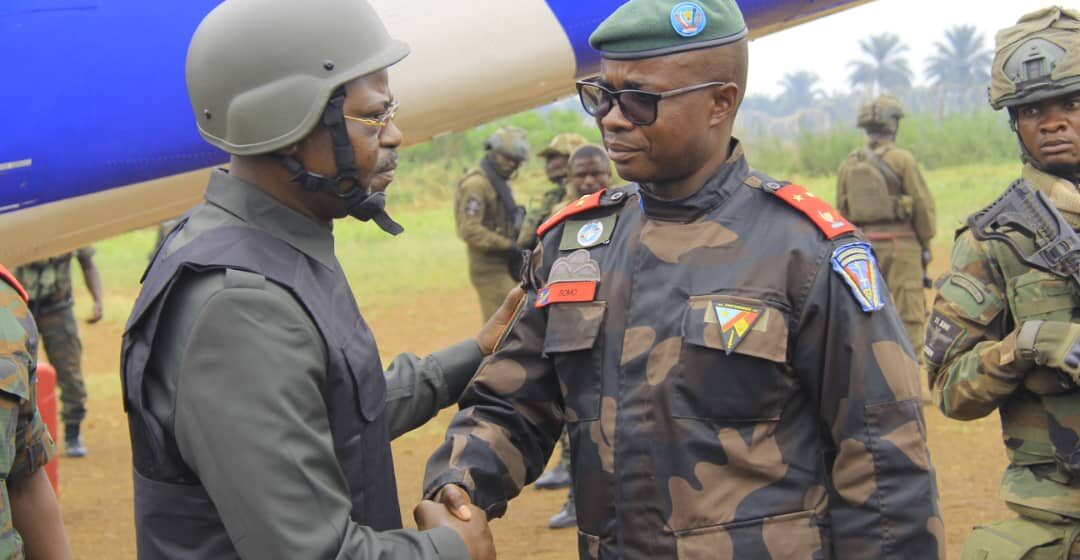 Nord Kivu : Arrivé du VPM de la défense à Beni pour le renforcement des Opérations militaires et soutien aux FARDC
