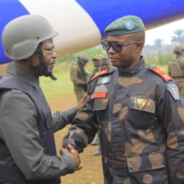 Nord Kivu : Arrivé du VPM de la défense à Beni pour le renforcement des Opérations militaires et soutien aux FARDC