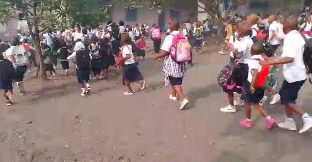 Goma: Les activités scolaires perturbées ce mercredi 26 février