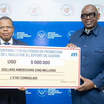 Le ministre de l’Industrie et du Développement des Petites et Moyennes Entreprises (PME), Louis Watum Kabamba, a répondu à l’appel du président de la République, Félix Antoine Tshisekedi Tshilombo