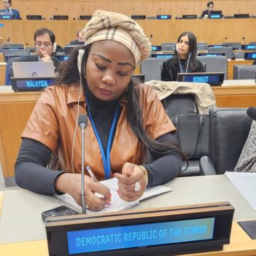 New-York : « Pour le retour de la paix en RDC, l&rsquo;honorable Christelle Vuanga épatante pour la cause juste de l&rsquo;Est » il y a pas que Kayikwamba Wagner au front diplomatique !