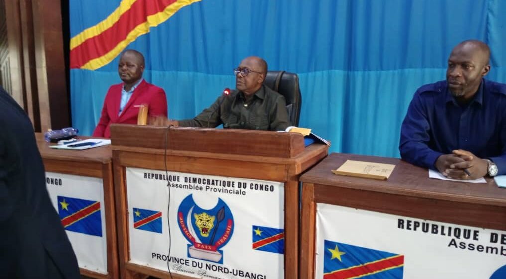Nord-Ubangi : l’Assemblée provinciale ouvre sa session extraordinaire en prélude de l’organisation des élections des sénateurs, gouverneur et vice-gouverneur !