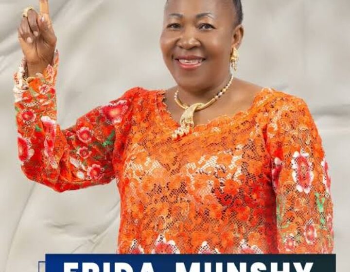 Frida Munshy mobilise pour le retour de la paix et de la stabilité en RDC !