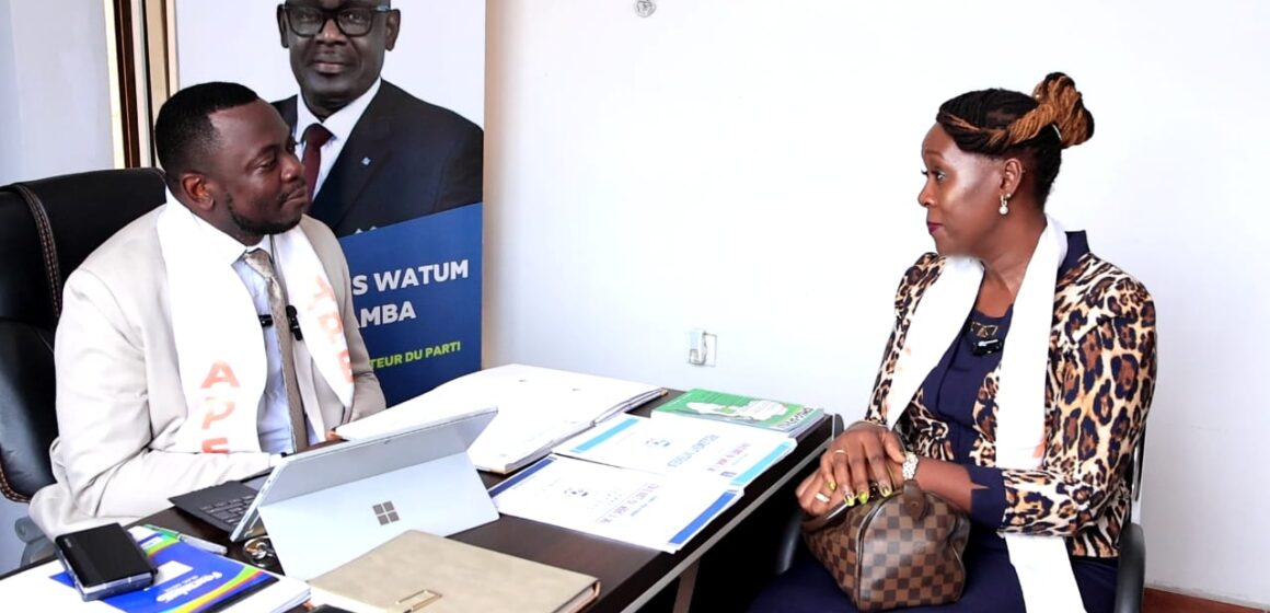 Industrie : Madame Kayembe Gisèle la nouvelle PCA de l’APROCM chez Dominique Unyon, le SG de l’APEC !