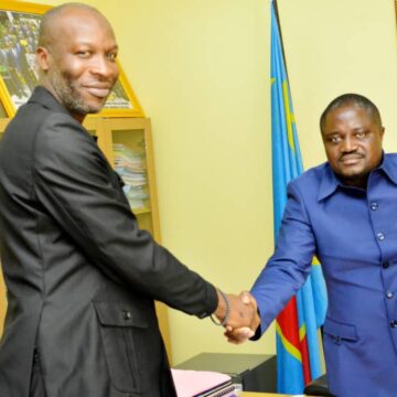 Kinshasa : Tête-à-tête entre Junior Wasasa Questeur de l&rsquo;Assemblée Provinciale du Nord-Ubangi et Mohindo Nzangi Min. d&rsquo;État du développement rural !