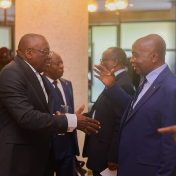 LES JOURNALISTES CONGOLAIS ONT CÉLÉBRÉ LA 32ème JOURNÉE MONDIALE DE LA PRESSE CE LUNDI EN PRÉSENCE DU PRÉSIDENT DE LA RÉPUBLIQUE ET DU RAPPORTEUR DE L&rsquo;ASSEMBLÉE NATIONALE