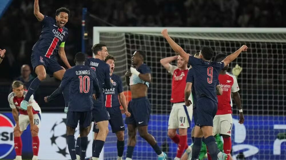 Sport – Football : UEFA Champions League, déterminé et en quête de son 1er trompé, le PSG bat l’Arsenal et retrouve Inter Milan à la finale !