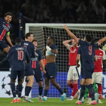 Sport – Football : UEFA Champions League, déterminé et en quête de son 1er trompé, le PSG bat l’Arsenal et retrouve Inter Milan à la finale !