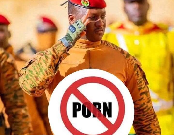 Burkina Faso : Le Président Ibrahim Traoré interdit la pornographie pour préserver les valeurs morales !