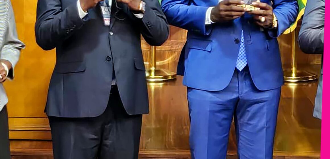 DIPLOMATIE PARLEMENTAIRE : LE 1er VICE PRESIDENT, PROF. ISAAC JC TSHILUMBAYI CONDUIT LA DÉLÉGATION DE LA RDC A LA 57e PLÉNIÈRE DU FORUM DE LA SADC AU ZIMBABWE