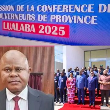 Lualaba : À la 12 ème conférence des Gouverneurs à Kolwezi, le Nord-Ubangi Honoré, et son Gouverneur J-B Kotongo désigné par ses pairs a exposé les défis majeurs de toute la Zone Grand-Equateur à Judith Suminwa !