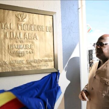 Lualaba : Toujours des inaugurations à Kolwezi par Félix Tshisekedi. (Cette fois-ci c’est l’HGR de Mwangeji )
