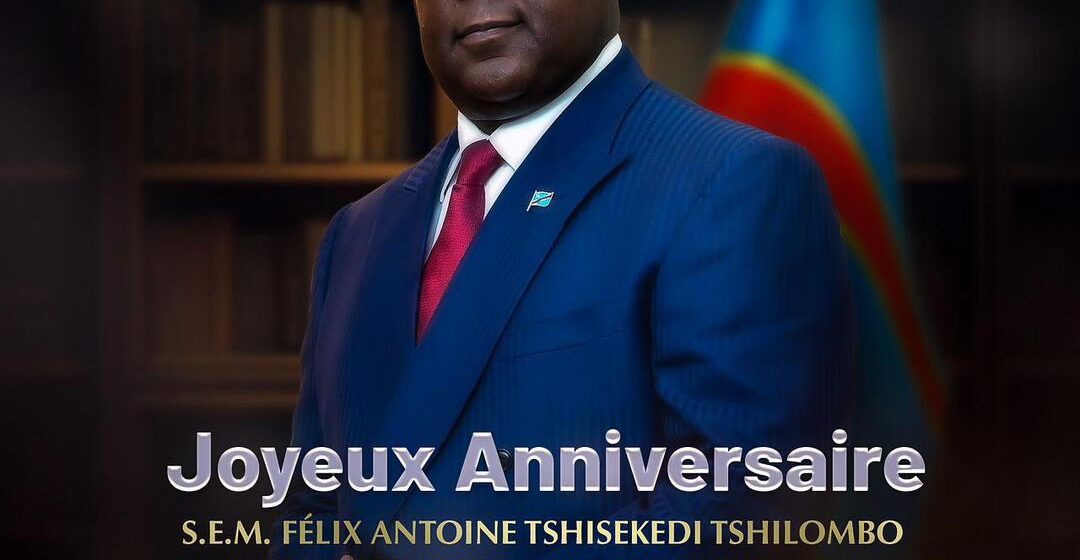 Page Rose : 62 ème anniversaire de naissance de Félix Tshisekedi ce 13 Juin, la Symbolique lui souhaite détermination dans la poursuite du processus d’un retour digne et apaisé de Paix en RDC !