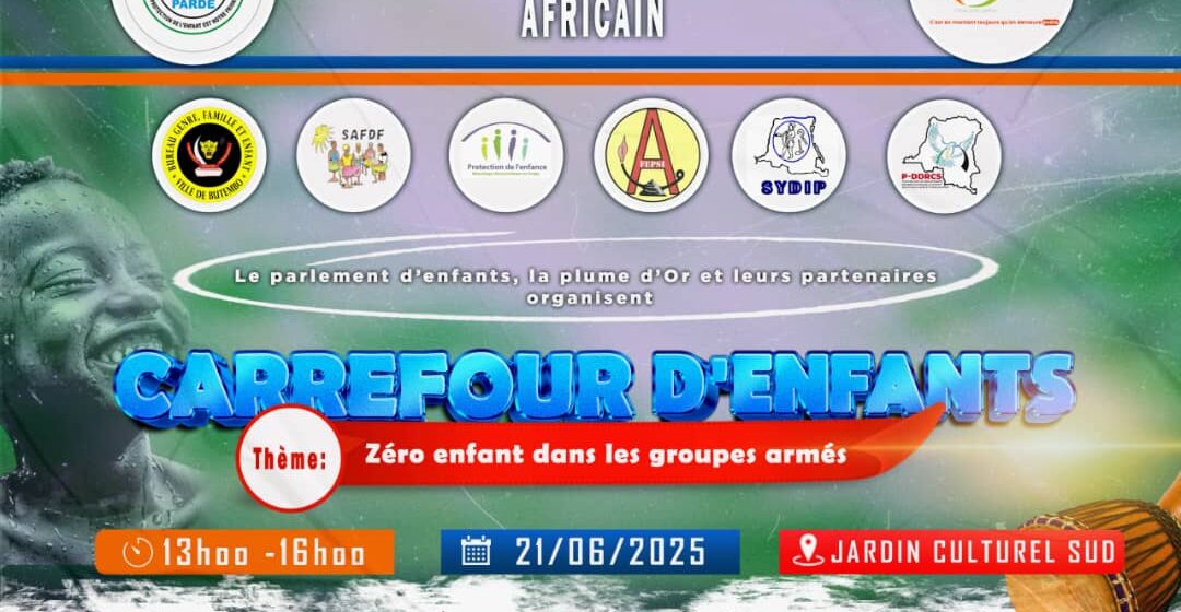 Butembo : Le Parlement d’enfants et la Plume d’or vont célébrer la Journée internationale de l’Enfant Africain avec une touche particulière