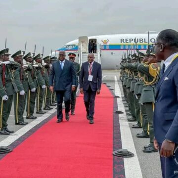 RDC : Le Président Félix Tshisekedi est en Angola pour une mission officielle