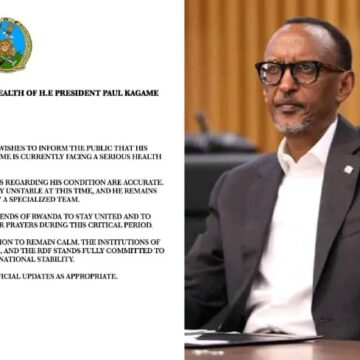 URGENT : « Paul Kagame est gravement malade selon un communiqué officiel Rwandais » Vraie maladie ou stratégie de ne pas se présenter aux États-Unis pour l&rsquo;accord ?