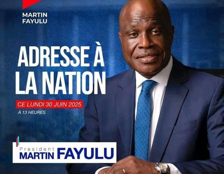 65 ème anniversaire de l’indépendance de la RDC : Martin Fayulu Madidi s’adresse à la Nation !