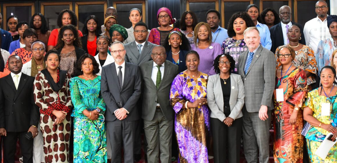 Afia MAMA : le rapporteur de l’assemblée nationale, Jacques DJOLI a procédé à l’ouverture de la deuxième édition du cadre de concertation sur l’agenda « genre, droits des femmes et des filles »