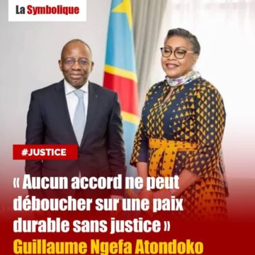 RDC : « Guillaume Ngefa Atondoko, le nouveau Ministre d’État de Justice et Garde des Sceaux » Découvrez le parcours de l’homme en question !