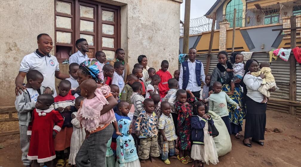 Butembo : Une ambiance caritative a gagné l’orphelinat «Tout est Grâce» ce dimanche 17 août 2025