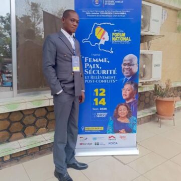 Mbuji-Mayi : « 8 ème édition du forum des journées nationales du genre, famille et de l&rsquo;enfant », le Nord-Ubangi valablement représenté par son Ministre de tutelle le doctorant Amédée-Gratias Gbatea Kundana !