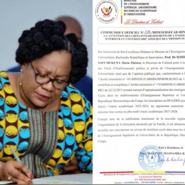 IMG-20250923-WA0121 ESU : « Interdiction formelle d’inscription au DEA/DES », le Ministère contraint les inscrits autrefois bloqués d’achever leur cursus au plus tard 2028 !