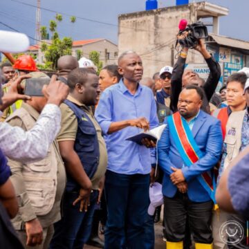 Kinshasa – ITP : Le ministre John Banza lance une vaste croisade antiérosive dans plusieurs communes de la capitale