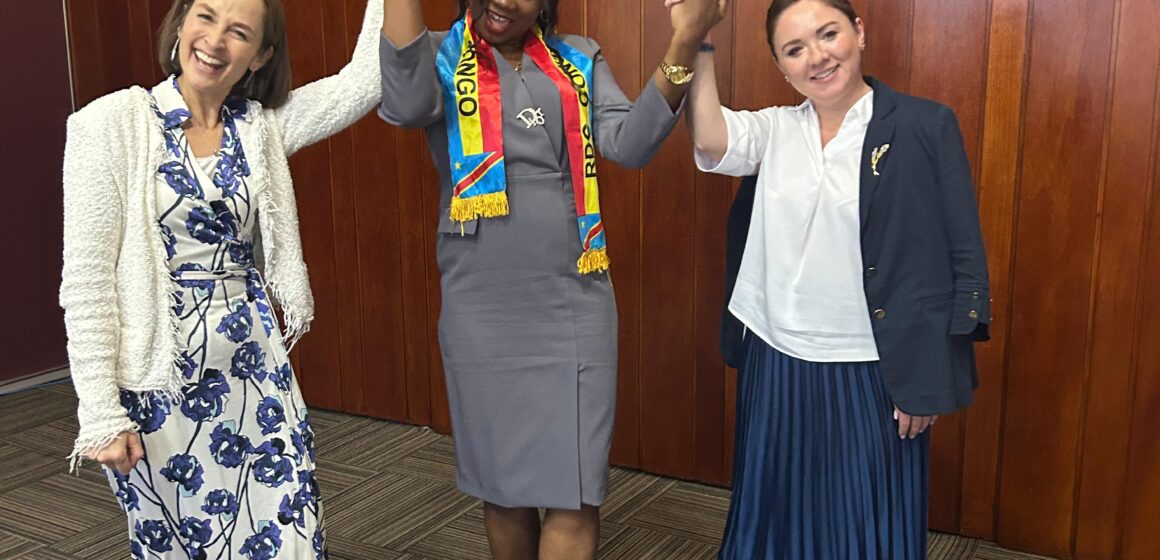 RDC : percée diplomatique majeure, l’Honorable Christelle Vuanga élue au Bureau de la PGA.