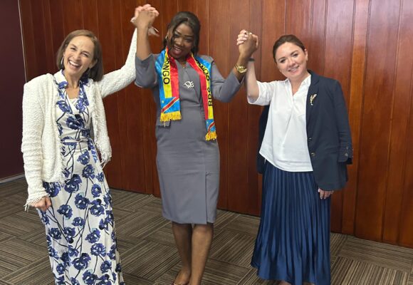 RDC : percée diplomatique majeure, l’Honorable Christelle Vuanga élue au Bureau de la PGA.