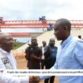 Kinshasa/ Rocade : La première poutre inaugurale du pont Mfuti par le ministre de l&rsquo;ITP  Banza projet supervisé par l&rsquo;ACGT du   DG Nico Nzau Nzau