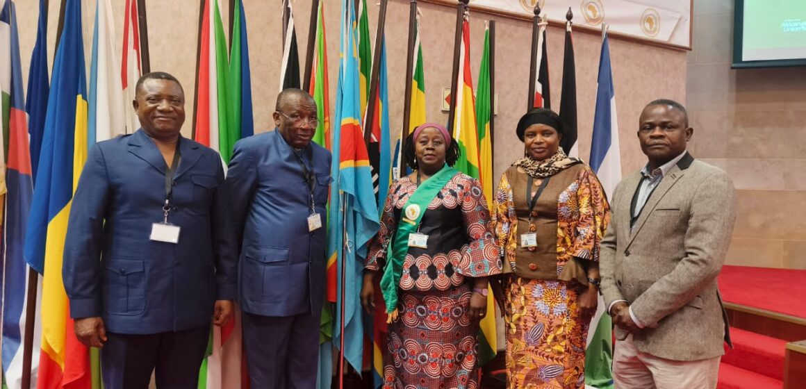 AFRIQUE DU SUD : CONDUITE PAR LE RAPPORTEUR DE L&rsquo;ASSEMBLÉE NATIONALE, JACQUES DJOLI, LA DÉLÉGATION CONGOLAISE PARTICIPE À LA SESSION  EXTRAORDINAIRE ÉLECTIVE DU PARLEMENT PANAFRICAIN.