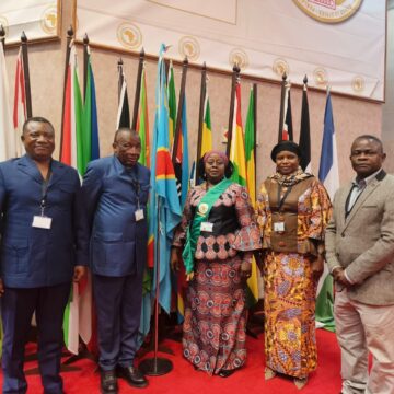 AFRIQUE DU SUD : CONDUITE PAR LE RAPPORTEUR DE L&rsquo;ASSEMBLÉE NATIONALE, JACQUES DJOLI, LA DÉLÉGATION CONGOLAISE PARTICIPE À LA SESSION  EXTRAORDINAIRE ÉLECTIVE DU PARLEMENT PANAFRICAIN.