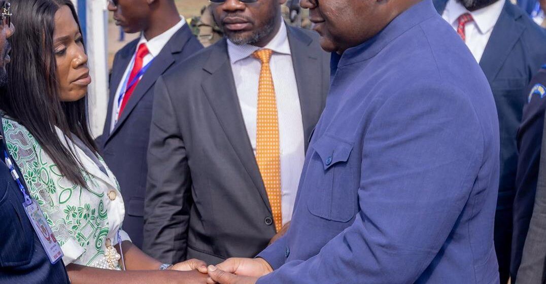 Le 03 Mai journée de la Presse.  Rachel Shako Présidente de la TFM interpelle le chef de l&rsquo;État Félix Antoine Tshisekedi à Bandundu ville.