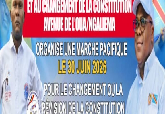 30 Juin 2026,  Le Mardi de l&rsquo;indépendance ,Marche de Soutien pour le changement de la constitution  organisée par le coordonnateur KALAKI.